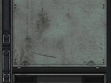 Industrial Ash Old Metal Door Panel texture (ID:ffaeh927039)