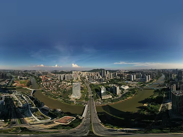 Outdoor Garden Park Panoramic View texture (ID:ffach435283)