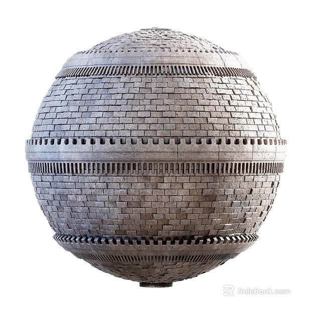Brick wall PBR texture