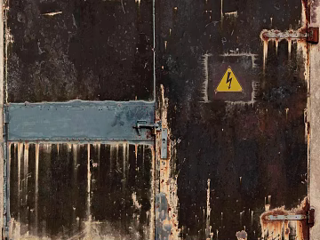 Metal door texture (ID:ffaeg58643)