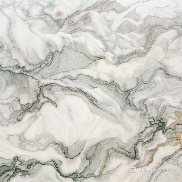 Guofeng white landscape texture marble texture