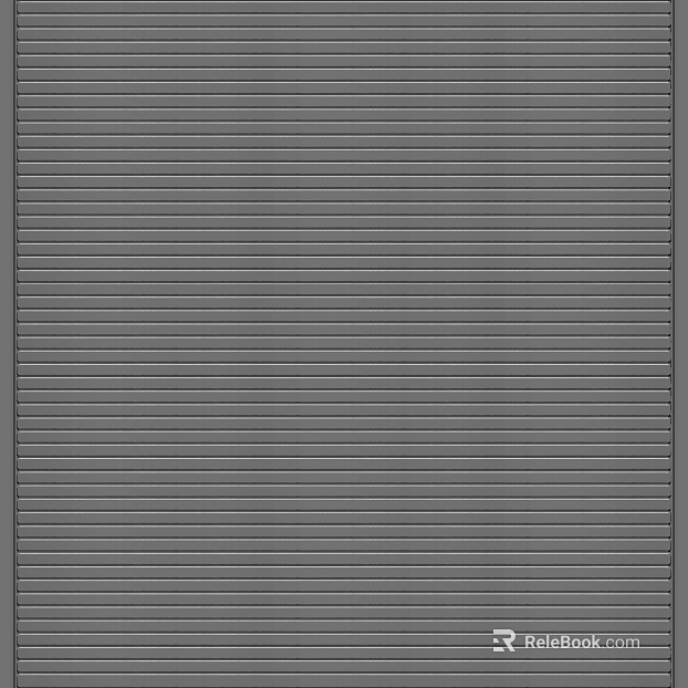Rolling shutter door texture
