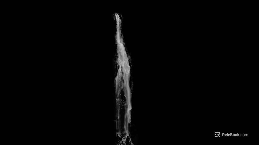 Black and white flowing water mark decoration material texture