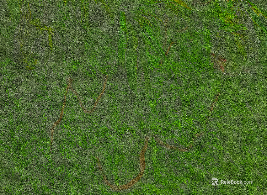 Modern Green Turf texture