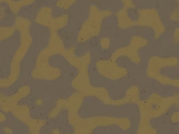 Gray yellow camouflage cloth wall decoration 3d model
