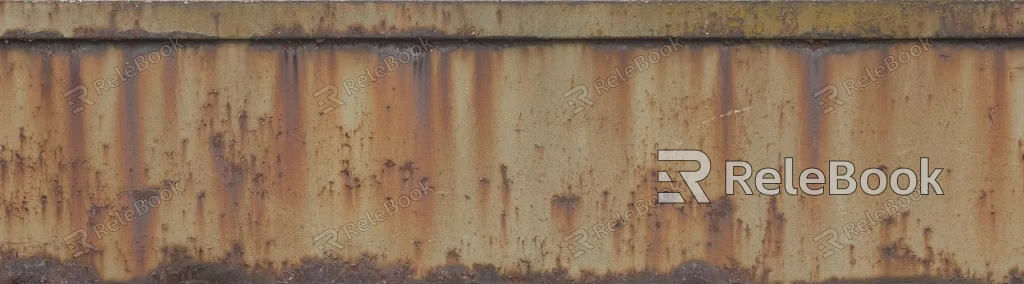 Rusty metal texture