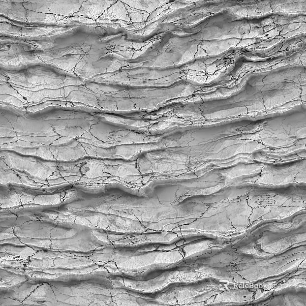 Grey running water pattern marble wall decoration texture