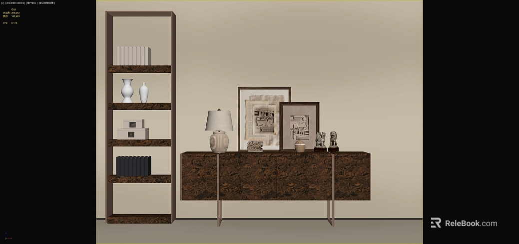 Dark brown wood cabinet decorative panel texture