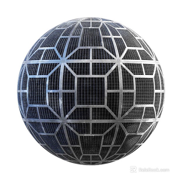 Sci-Fi Exterior Wall PBR texture