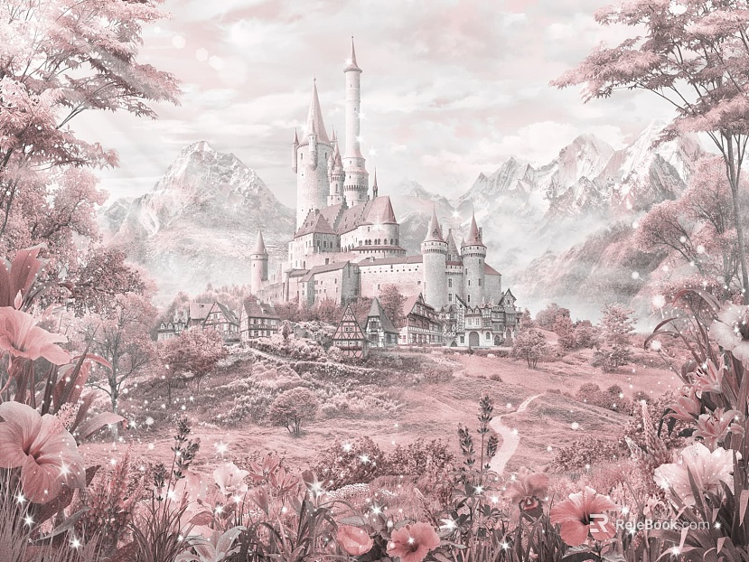 Children's Wallpaper Children's Room Wallpaper Cartoon Wallpaper texture