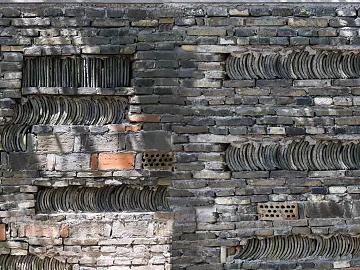 Culture lime tile modeling wall texture (ID:ffhce354)