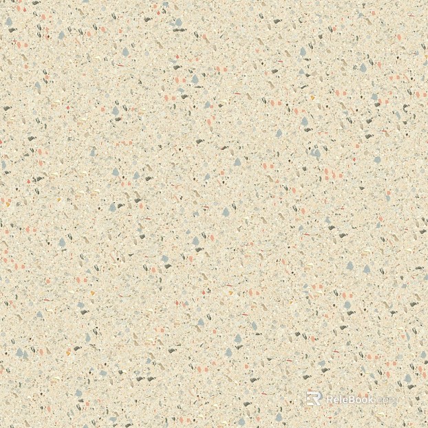 Yellow terrazzo texture