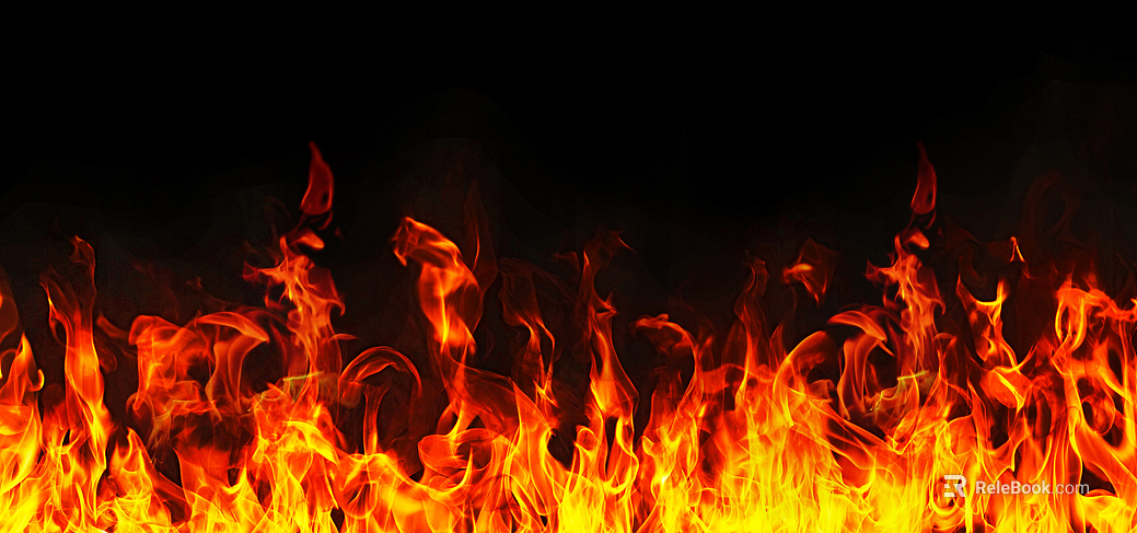 Flame texture texture