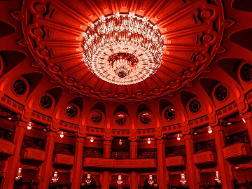 Retro Red Theater Dome texture (ID:ffaeh408426)