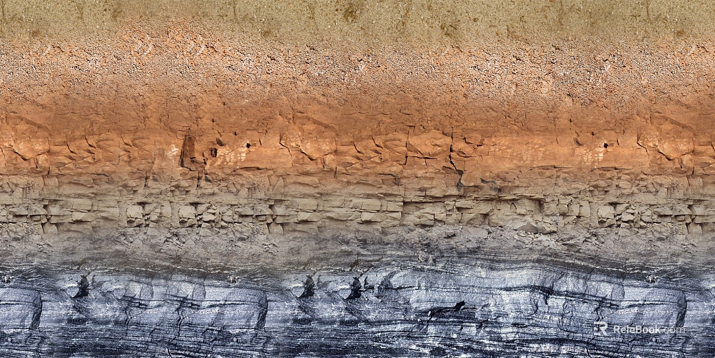 Yellow layered rock wall background texture