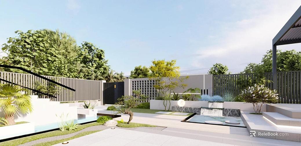 Courtyard Exterior texture