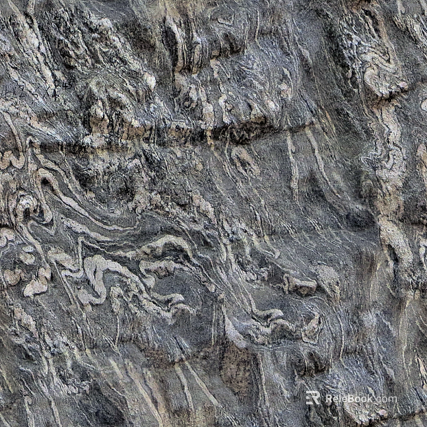 Rock Magic Grey Landscape Rock Seamless texture