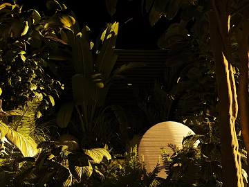 Tropical Night Landscape texture (ID:ffaeh488632)