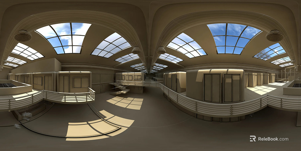 Virtual Game Indoor Ambient Lighting HDR texture