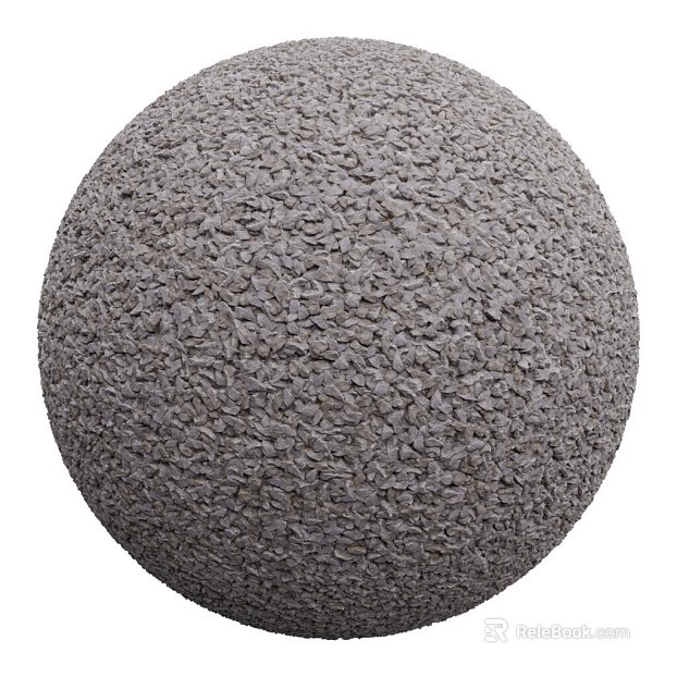 Gravel PBR texture