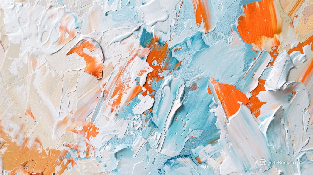 Oil Painting Smear Art Abstract Texture texture