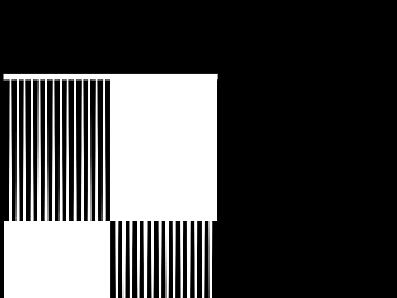 Black and white striped mosaic tile texture (ID:ffaeh264226)