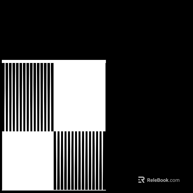Black and white striped mosaic tile texture