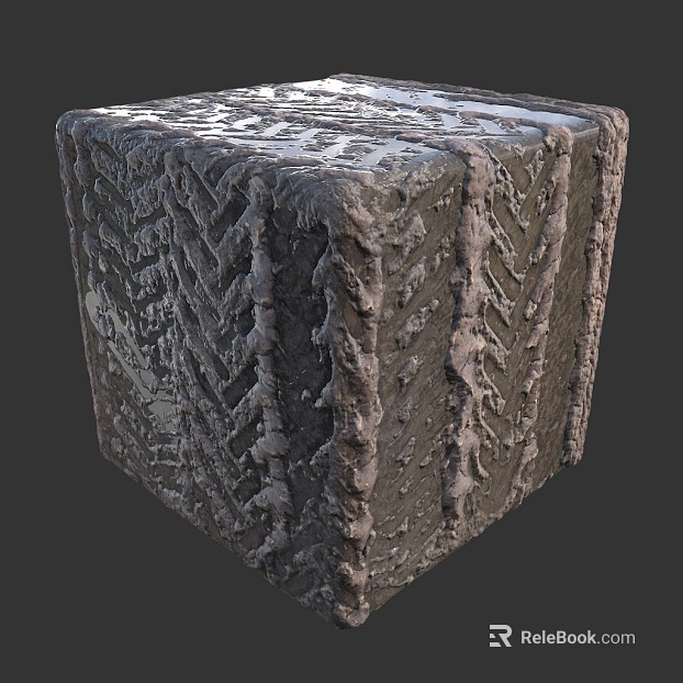 Mud PBR texture