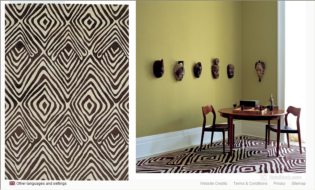 geometric carpet texture