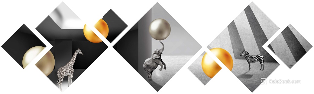 Animal painting texture