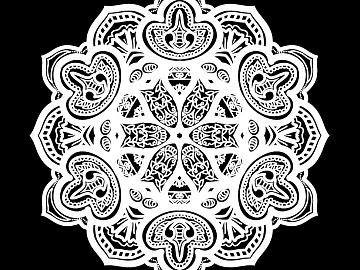 Black and white mask pattern texture pattern graphics carved graphics (ID:ffach247734)