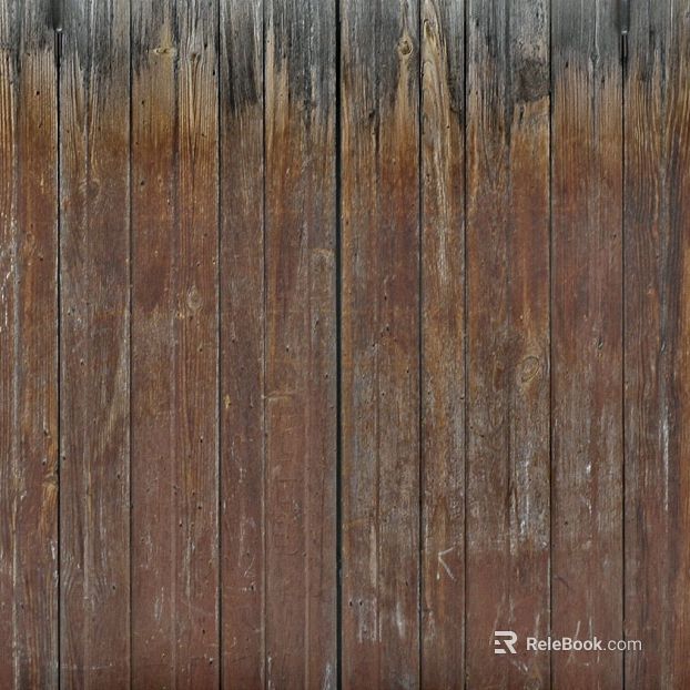 Dark brown, weathered wooden planks for wall decoration texture