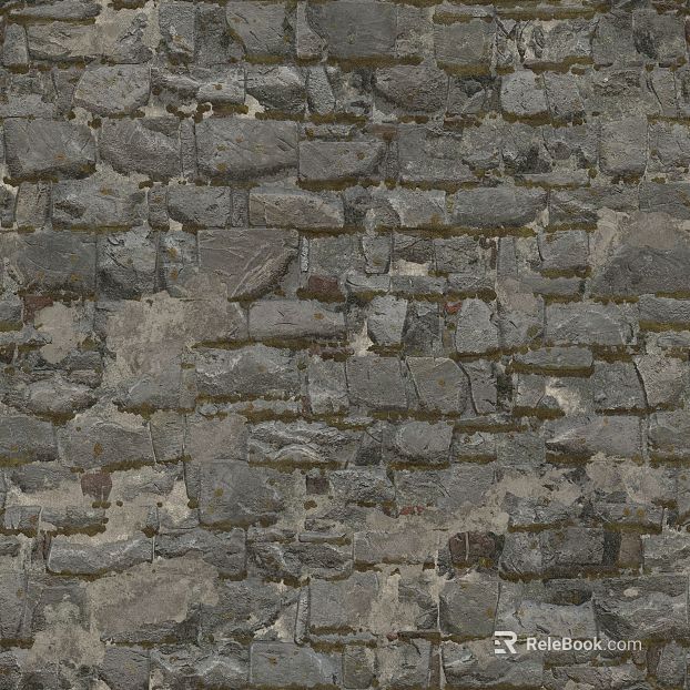 Culture Stone Grey Volcanic Stone texture