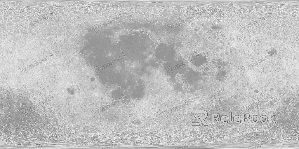 The image depicts a rugged, cratered landscape of the moon's surface, bathed in stark sunlight, showcasing its barren and rocky terrain with fine lunar dust.