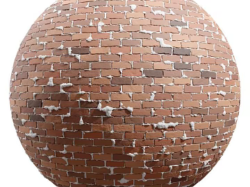Brick wall PBR texture (ID:ffach111464)