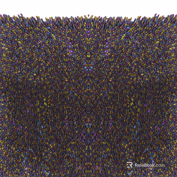 Coarse carpet texture