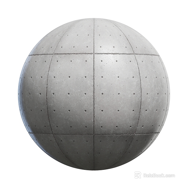 Concrete wall PBR texture