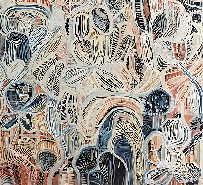 abstract painting texture