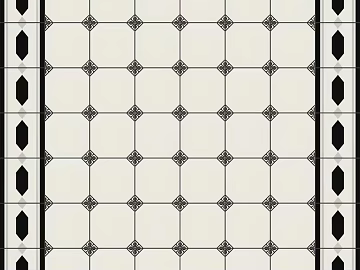 French Vintage Porch Tiles French Middle Ancient Entrance Hall Tiles French Water Knife Patchwork Floor Tiles French Water Knife Patchwork Stone French Cream Tiles texture (ID:ffach461738)