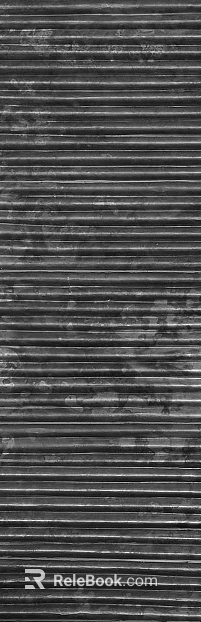 Rolling shutter door texture