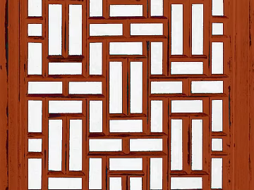 Chinese reddish brown wood carved door and window components texture (ID:ffaeh447416)