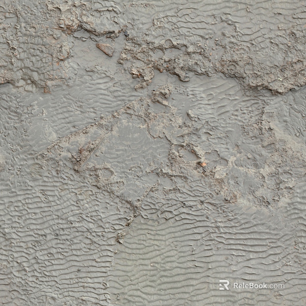 Mud ground texture