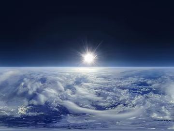 Sky Sun Clouds Universe HDR texture (ID:ffach659263)