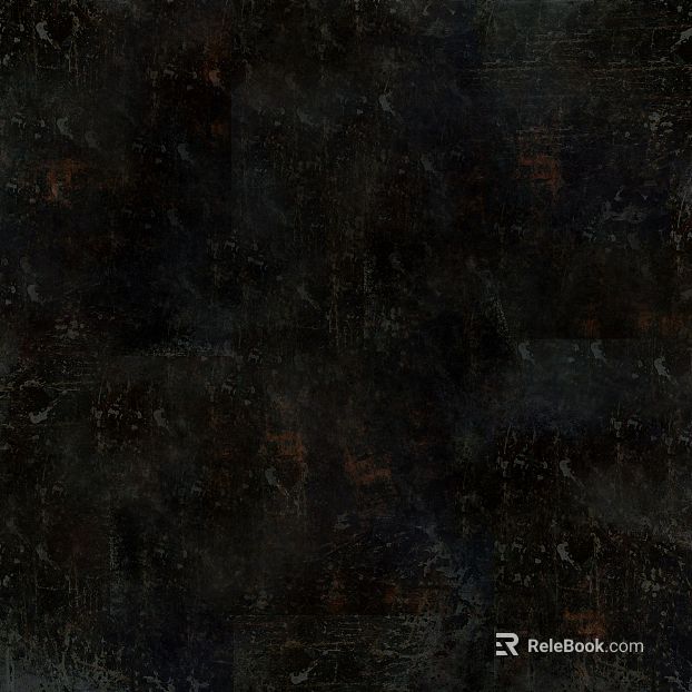 Dark brown old metal industrial wind wall texture