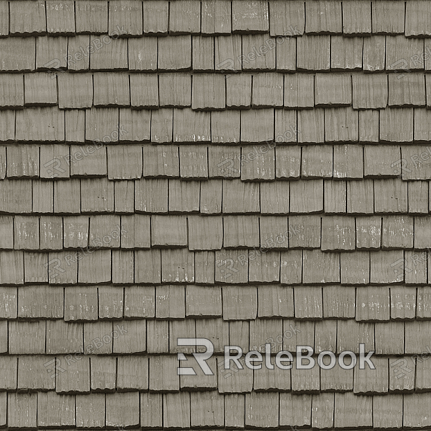 Wooden tile texture