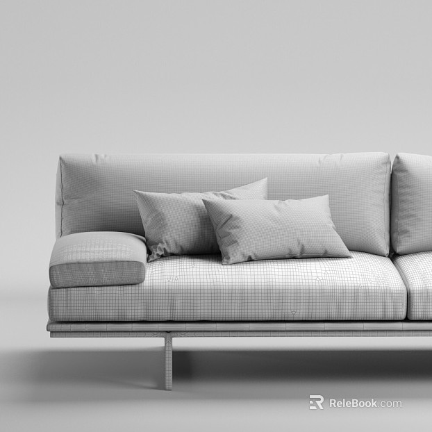 Light gray fabric sofa living room furniture texture