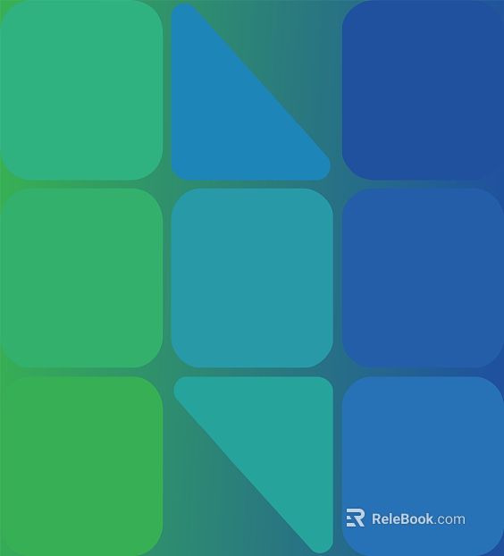 Blue and green series glass mosaic background wall texture