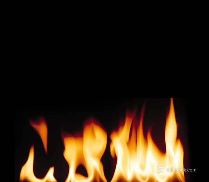 Flame texture texture