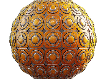 Sci-Fi Exterior Wall PBR texture (ID:ffach484824)