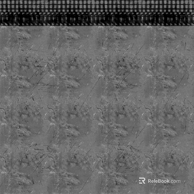 Industrial-style gray pattern metal plate texture